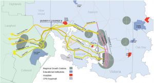 vrrt_corridor_map Potential corridors for the VRRT project